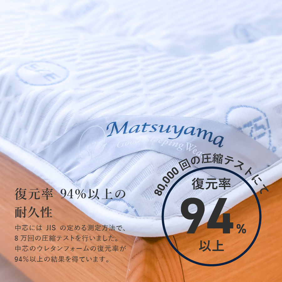 マットレス DryCool高密凸凹ウレタンマットレス（セミダブル）【爽快眠】【点で支える】敷布団 マットレス SD:セミダブル