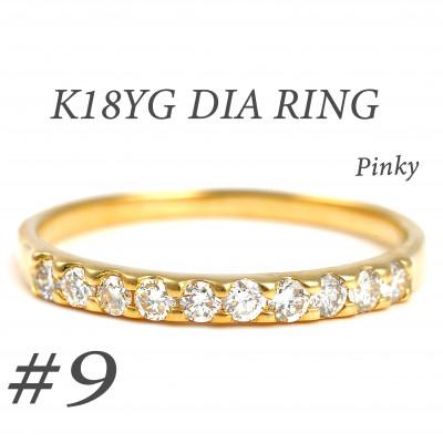 ふるさと納税 富士川町 ピンキー　エタニティリング　0.18CT　R3996DI-Y #9