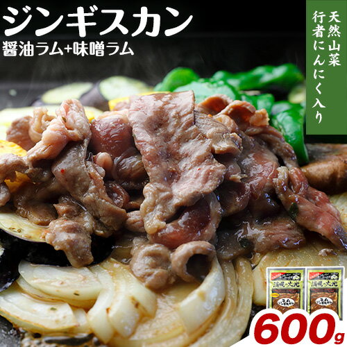 【ふるさと納税】ラムジンギスカン(味噌300g×醤油300g)「浦幌の大地」北海道十勝