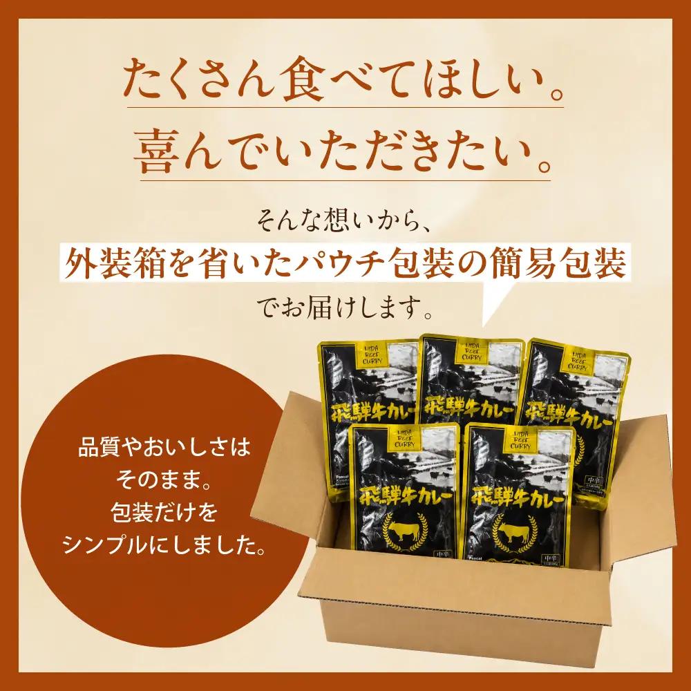 飛騨牛カレー 訳あり（160ｇ×5袋) | 訳あり カレー  ビーフ レトルト  ふるさと清見 DC005VC13