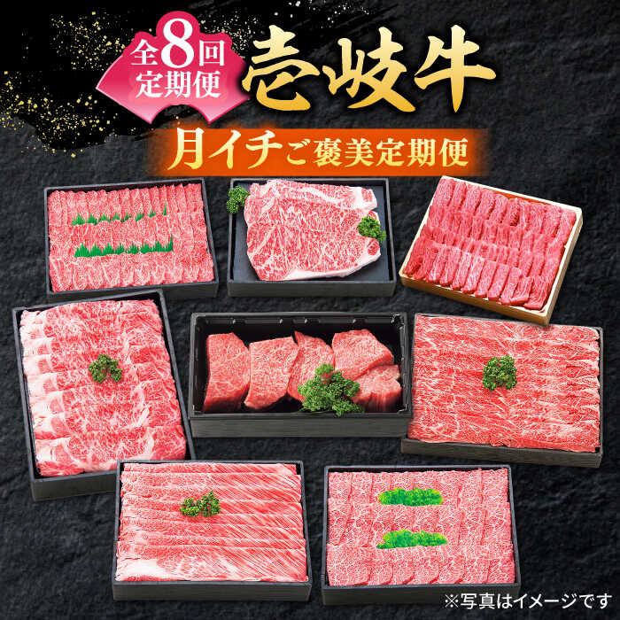 【ふるさと納税】【全8回定期便】 特選 壱岐牛 月イチ ご褒美定期便 《壱岐市》【太陽商事】[JDL093] 肉 牛肉 ステーキ サーロイン モモ ロース 焼肉 焼き肉 すき焼き しゃぶしゃぶ BBQ 赤身 定期便 249000 249000円