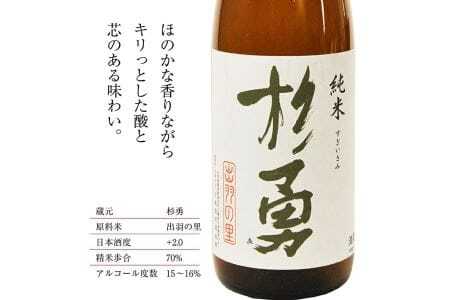 420　お燗でおすすめ遊佐の地酒セット1800ml×2
