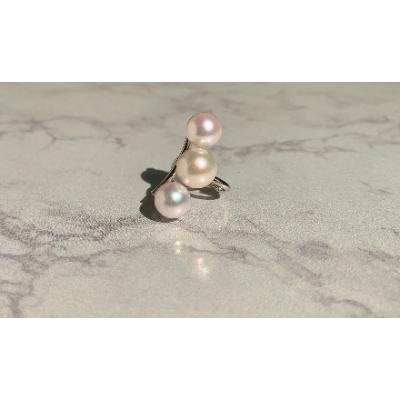 ふるさと納税 鳥羽市 あこや真珠イヤリング(30-39)