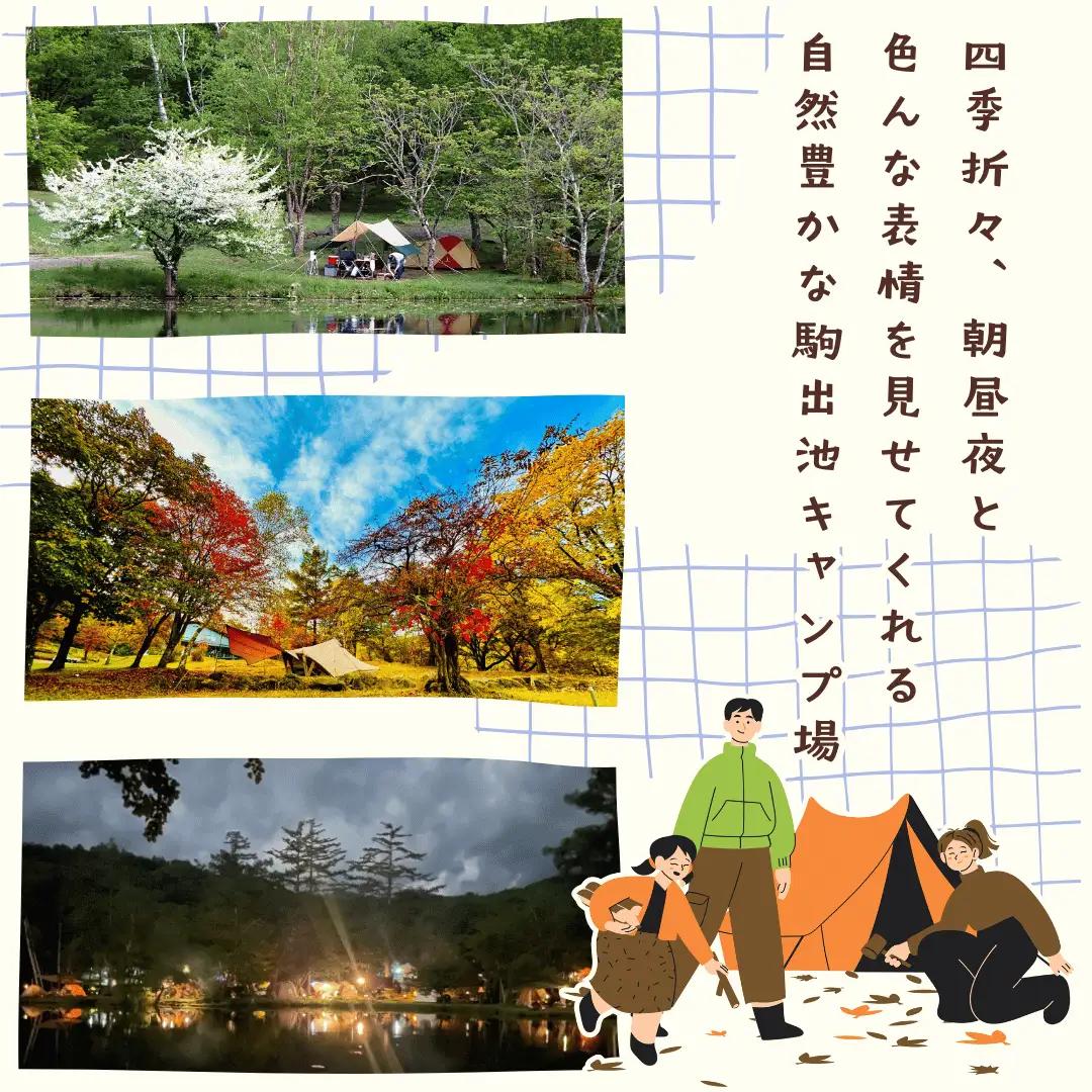 駒出池キャンプ場　施設使用料補助券10枚セット　20,000円分［AD-111-02］