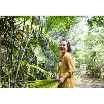 ふるさと納税 伊平屋村 クバの額装KUBANOHOSHI(ホワイト)Lサイズ |  | 03