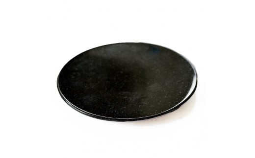 【on-dish】天然御影石のお皿 round plate 直径24cm Impala Blue(インパラブルー)