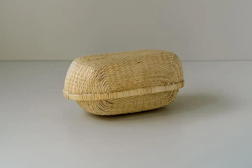 【伝統工芸品】KORI ANRI JAPAN「MUSUBU ヤナギの器」 "Lサイズ" 柳行李 / 豊岡杞柳細工 飯行李 弁当箱 お弁当 行楽 ピクニック ランチボックス