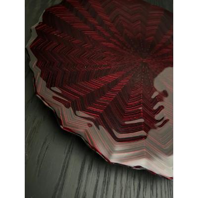 ふるさと納税 海南市 スパークルプレート290　溜塗赤溜　1枚 |  | 02