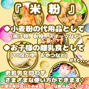 CIB51_佐賀県産 米粉１㎏×２袋