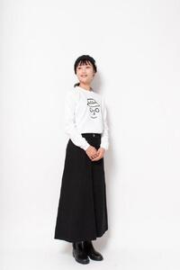 《3》【KEYMEMORY】バケットハットロングＴシャツ　WHITE