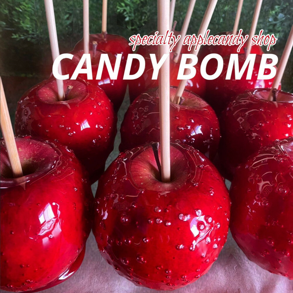 【ふるさと納税】CANDY BOMBの”ばえる”りんご飴 6個入り | お取り寄せ 進化系りんご飴 映えるスイーツ ふるさと納税 スイーツ おやつ 人気 おすすめ 送料無料