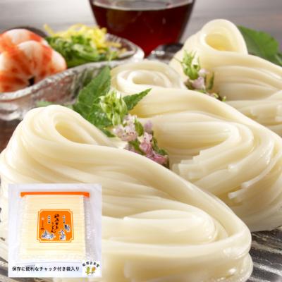 ふるさと納税 湯沢市 稲庭古来うどん　2,400gチャック付・つゆ付[B8-14008]