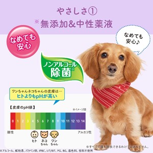 キミおもい 肌にやさしい ウエットティシュー ノンアルコール 除菌 60枚×3P 犬 猫 ペット ふき取り 無添加 アルコールフリー パラベンフリー 着色料不使用 無香料 富士市 [sf006-006