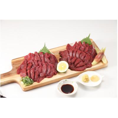 ふるさと納税 山鹿市 【毎月定期便】熊本の味「桜」純国産 赤身馬刺し食べ比べセット 約420g全6回