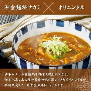 和食麺処サガミ 和ダシが利いた濃厚コク旨カレーうどんの素（10食入り）中辛 具材入り レトルト