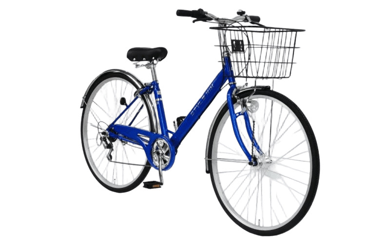 STYLE KIX  CITY276 ブルー【27型 自転車 完成品 組み立て不要 アウトドア サイクリング じてんしゃ 通勤 通学 新生活】 099X337