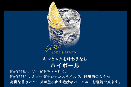 【本格米焼酎】 ｢ 白岳 KAORU ｣ 1800ml×1本 25度 紙パック ＜ フルーティ な 吟醸香 ＞ 【 熊本県 多良木町 本格米焼酎 白岳 KAORU 吟醸香 甘み コク バランス こだわ