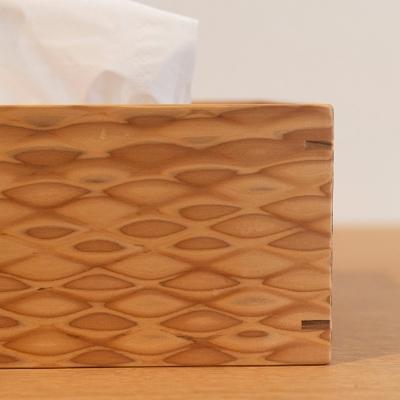 ふるさと納税 高山市 飛騨産業　杉のティッシュケース c107 |  | 02