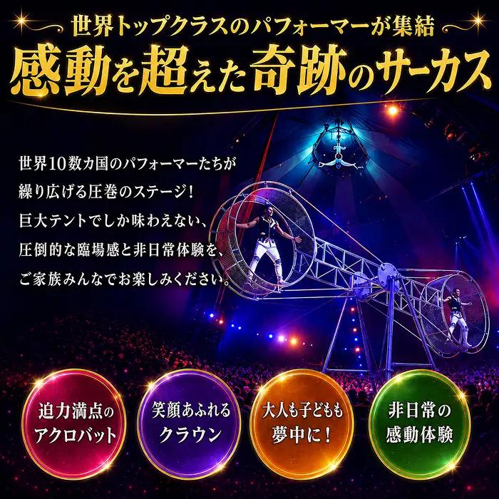 【期間限定】【ふるさと納税】ポップサーカス福井公演チケット　前売り入場券（子ども：3歳～高校生まで） [H138-001b]