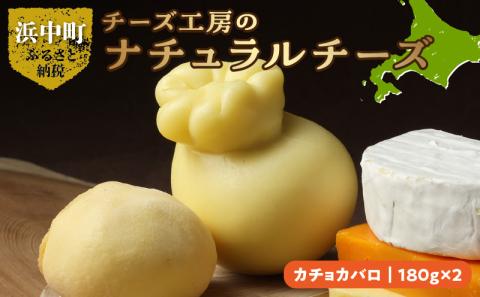 チーズ工房のナチュラルチーズ　カチョカバロ180g×2_H0003-104