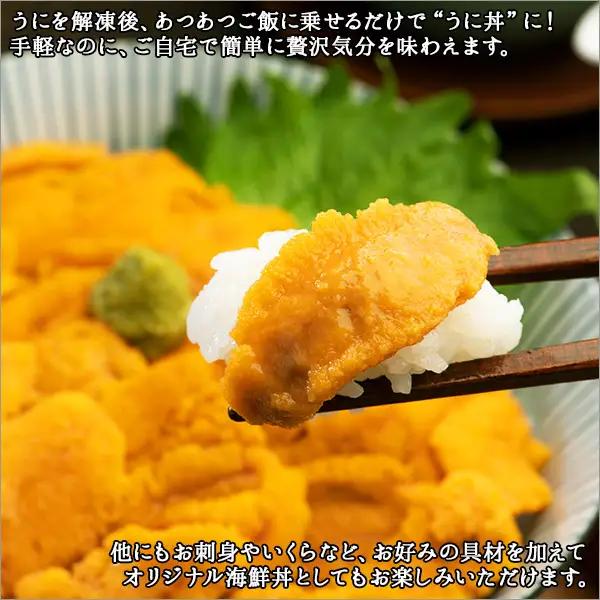 《12月指定可》 うに 200g ウニ チリ産雲丹 北海道 3209