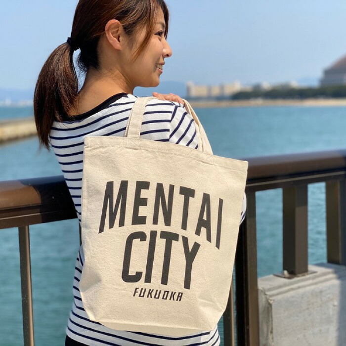 MENTAI CITY エコバッグ (ロゴ) 2個セット