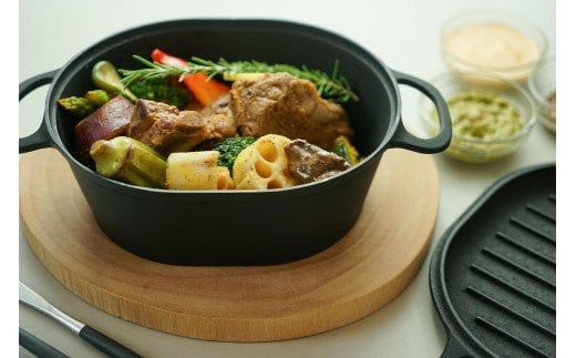 テーブルウエアとしても！熱々のままの料理をお楽しみいただけます。