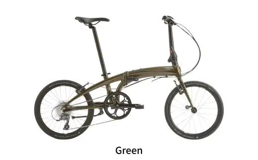 【 Green 】 tern フォールディングバイク VERGE N8 20インチ 自転車 折りたたみ自転車 折りたたみ コンパクト 通勤 通学 日常使い サイクリング 収納