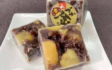 栗入りでか金つば 15個入り （合計約1800g） ／ 金鍔 金つば きんつば 和菓子 菓子 お菓子 おかし 和スイーツ スイーツ おやつ 小豆 あずき あんこ 栗 くり ギフト 山形県 白鷹町