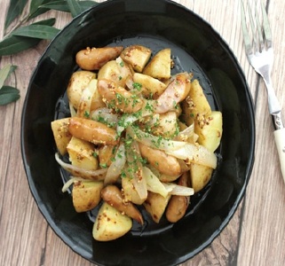 SA2183　東北日本ハム 森の薫り あらびきウインナー　計10組(77g×2パック/束)