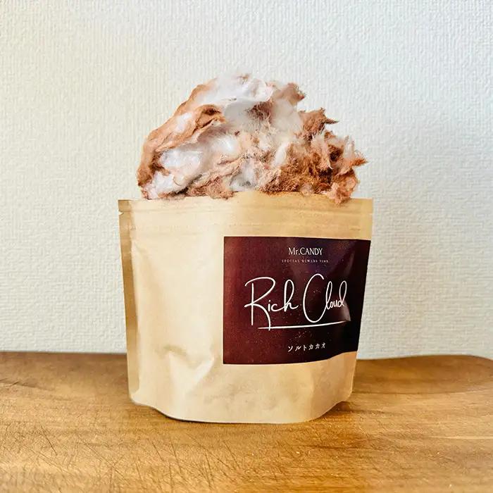 オトナ綿飴Rich Cloud洋風3種セット | わたあめ わたがし 綿あめ 綿菓子 スイーツ デザート おやつ ほどける口溶け 新食感 ソルトカカオ ミルクティー カフェラテ 埼玉県 越谷市