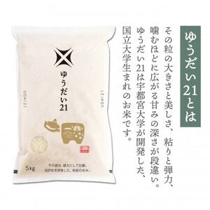 【2月下旬発送】大粒でもっちり!「ゆうだい21」10kg【令和7年産新米】【1675763】