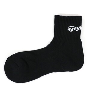【14営業日以内に発送】 テーラーメイド ショートソックス 1足 TL696【ブラック】 《 靴下 25センチ 26センチ 27センチ くつ下 ソックス テーラーメイド ショートソックス 抗菌 防臭 