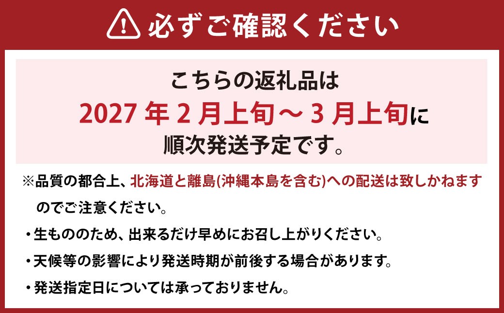  【訳あり】 完熟あまおう 約275g×2パック 合計約550g