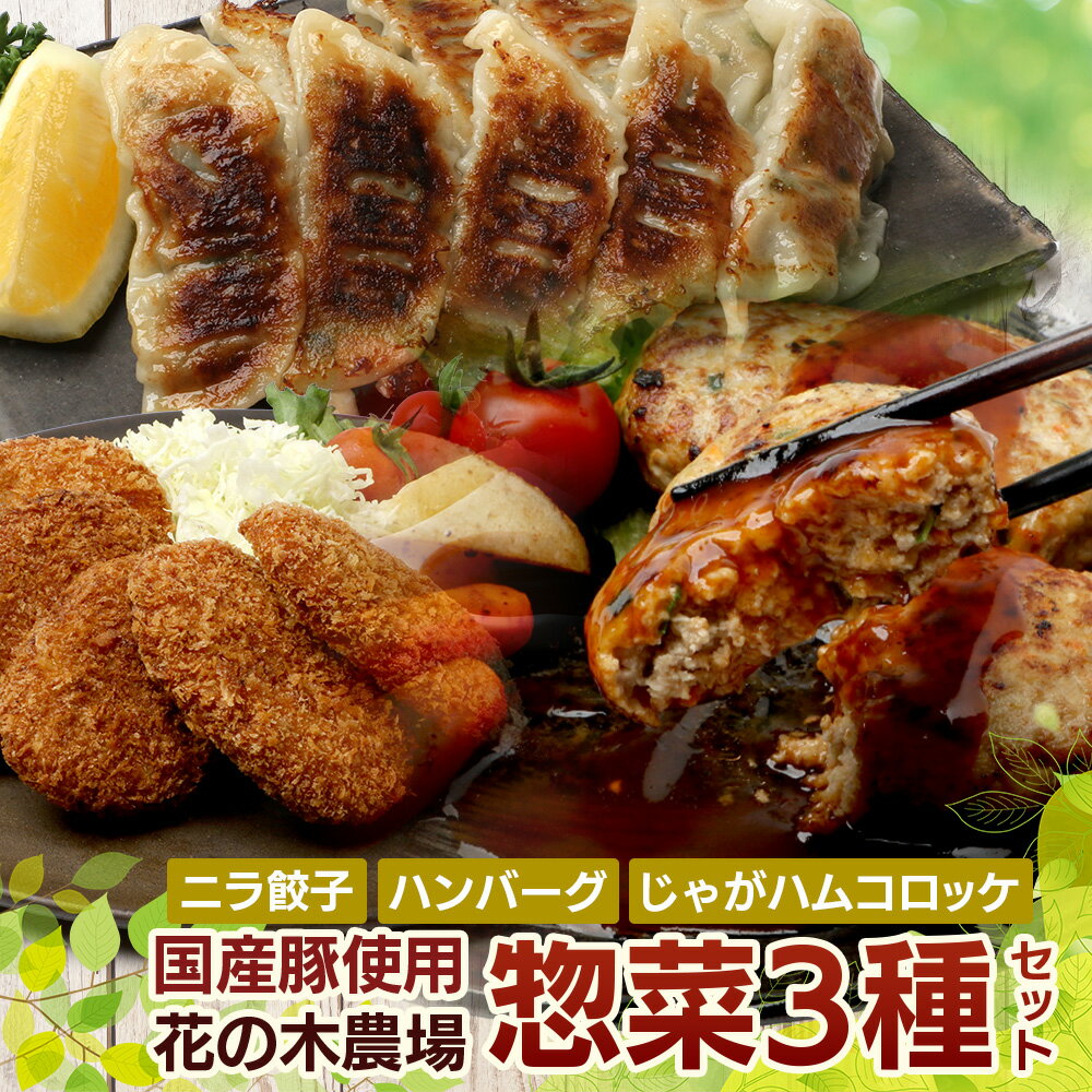 【ふるさと納税】花の木農場　惣菜 セット
