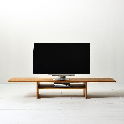 ふるさと納税 大川市 幅150オークテレビボード/konoji/薄型テレビ台　ローボード　文机 パソコンデスク