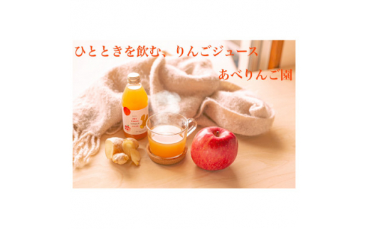 
りんごジュース飲み比べセット　「しっかり生姜なりんごジュース」と「りんごジュース」【1297685】
