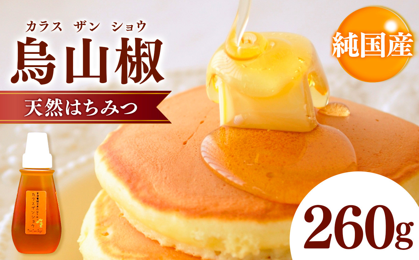 
国産 はちみつ 烏山椒はちみつ 260g 養蜂家 齊藤兄弟 Bee concierge ビーコンシェルジュ
