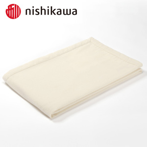 西川 カシミヤ毛布NP3656 アイボリー FQ03122000720｜無地 シンプル 保温性 カシミヤ100% なめらかな肌ざわり [3992]