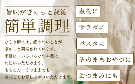 【産地直送】本場枕崎産 なまり節【なま節・みそ味節・しょうゆ味節】計5本 小林商店 A3−184【1167055】