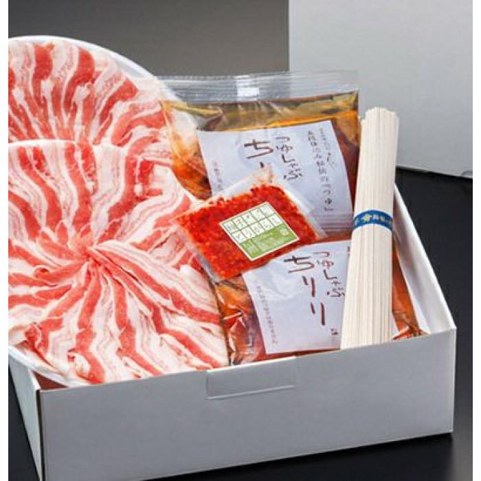 【ふるさと納税】【京都本店 つゆしゃぶちりり】2人前 和風のつけダレでいただく 豚しゃぶセット 野菜無し｜つゆしゃぶ セット 人気店［ 京都 つゆしゃぶ CHIRIRI 京都のブランド豚使用 秘伝のつゆ おいしい 人気 おすすめ 豚肉 しゃぶしゃぶ お取り寄せ 通販 ］