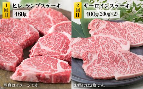 【定期便】 糸島黒毛和牛（博多和牛） 高級部位 セット全9回（月1回） 2人前 4,12kg 糸島ミートデリ工房 [ACA109]