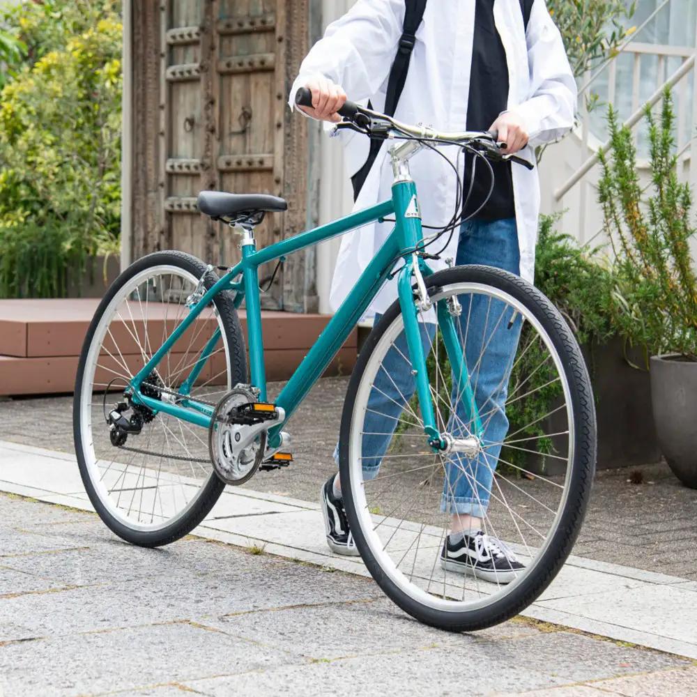 クロスバイク イーエムサイクルズ C101! 45cm アイボリー