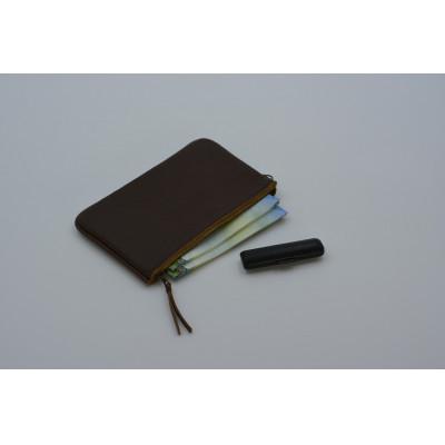 ふるさと納税 益子町 通帳ケース　キャメルブラウン |  | 03