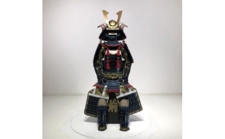 紺糸威大袖黒二枚胴具足 US-012