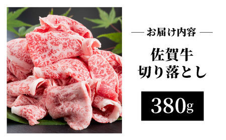 佐賀牛切落し380g