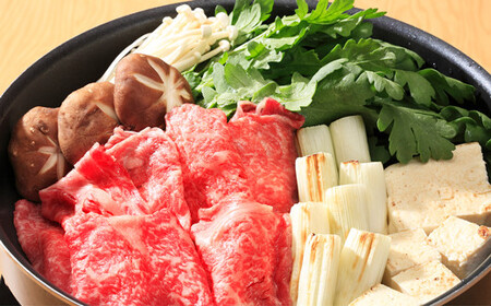 【定期便6ヶ月】【特選すき焼き用500g】くまもとあか牛〈GI認証〉- お肉 牛肉 和牛 スライス 国産 九州産 熊本県産