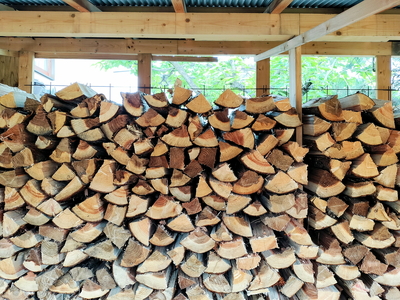 【2025年10月以降発送】キャンプに最適、針葉樹薪　30cm　17kg | 兵庫県 丹波篠山市 キャンプ 薪ストーブ ストーブ アウトドア キャンプファイヤー 焚火 焚き火 たき火 焚き付け 檜 ひ