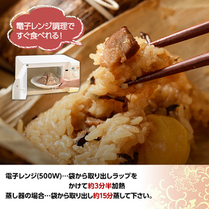 ＜全3回定期便＞中華ちまき(総計30個・10個×3回)惣菜 おこわ もち米 おにぎり 冷凍食品 冷凍おにぎり 簡単料理 飲茶 点心 粽 中華 簡易包装 定期便＜離島配送不可＞【ksg1519】【餃子舗