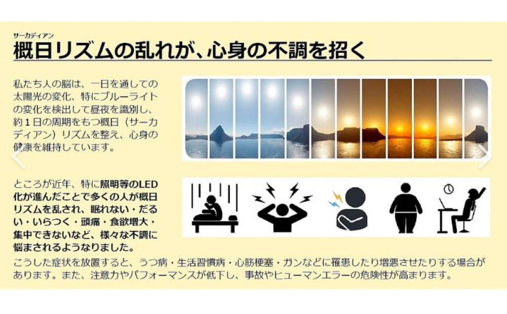 陽光LED照明　明王 心身の様々な不調を改善し健康になる照明